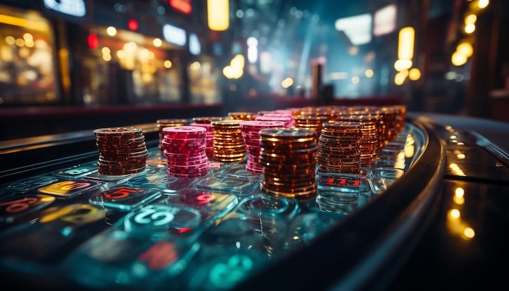 Live Gaple Online table on max77 login platform with dealer and multiple players